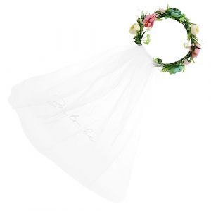 Beaupretty Bandeau de Mariée Rose Bride to Be Bandeau de Cheveux Accessoire de Cheveux Élégant Mode (lorianca, neuf)