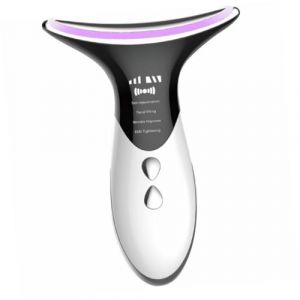 PACKOVE 1 Pièce Masseur cou appareil anti-rides appareil soins la peau machine à enlever les rides du cou instrument beauté du cou abdos blanche (Spring TU, neuf)