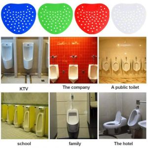 YIXANNX Convient &agrave; la plupart des urinoirs, &eacute;crans d'urinoir, d&eacute;sodorisant pour hommes, d&eacute;odorant pour toilettes, tapis de bain, Blanc (TaYiDingNeng, neuf)