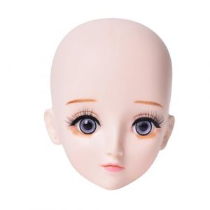 Ipetboom Kit Entra&icirc;nement Aux Extensions De Cils T&ecirc;te Entra&icirc;nement Aux Extensions De Cils Pour Maquillage Imitation Visage Humain (KinRoZ, neuf)