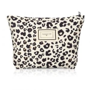 KLEHOPE Trousse de Toilette Voyage, Trousse Maquillage FemmeImprim&eacute; L&eacute;opard, Trousse Maquillage avec Fermeture &Eacute;clair &Eacute;tanche, Trousse Toilette, pour Les Cosm&eacute;tiques ou Les Petits Objets (KLEHOPE, neuf)