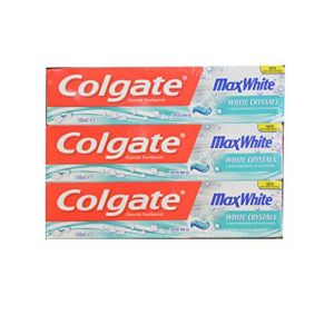 COLGATE Colgate Max White New avec plus de cristaux blancs 100 ml, paquet de 6 (EUROSELL LIMITED, neuf)