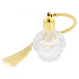 VILLCASE Flacon de Parfum en Verre Rechargeable 80 Ml Vaporisateur Poire Style R&eacute;tro Vintage Coloris Kaki pour Huiles Essentielles et Cosm&eacute;tiques de Voyage Couleur Couleur Al&eacute;atoire (Farrar Fae, neuf)