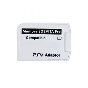LICHIFIT Adaptateur de carte micro SD SD2VITA PSV pour carte m&eacute;moire de jeu PS Vita 1000/2000 avec micrologiciel 3.60 ou sup&eacute;rieur (leagoodshop, neuf)