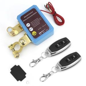 QWORK® Coupe Circuit Batterie Voiture, 12V 240A Coupe Circuit, Coupe Circuit Batterie avec Télécommandé sans Fil, pour Voiture, Camion, Camping-car (shavinglikes, neuf)
