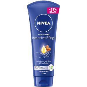 NIVEA Crème de soin intense pour les mains, crème pour la peau riche à l'huile d'amande pour une hydratation intense, soin de la peau avec le parfum unique NIVEA (100 ml) (AR First Aid, neuf)