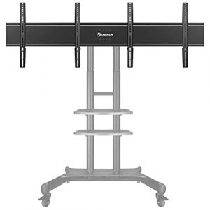 ONKRON Double Support VESA pour &eacute;cran LCD LED OLED 4K Plat incurv&eacute; 40-65" jusqu'&agrave; 44,9 kg chacun - Adaptateur Double &eacute;cran pour Support TV Mobile TS1881 VESA jusqu'&agrave; 600 x 400 (ADV1881) Noir (ONKRON Technologies, neuf)