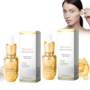 S&eacute;rum Correcteur De Taches Brunes, S&eacute;rum Anti-Taches Brunes, S&eacute;rum &Eacute;claircissant Pour Le Visage, S&eacute;rum Raffermissant Et &Eacute;claircissant, Cible L'hyperpigmentation Et Unifie Le Teint, 2 Pcs (CSWL-EU, neuf)