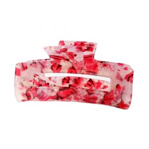 XAGMODSHN Unique Nacreous Grande pince &agrave; cheveux pour queue de cheval Nacreous Support pour cheveux Barrettes Ornement de cheveux Ornement de cheveux (miaohongzhi, neuf)