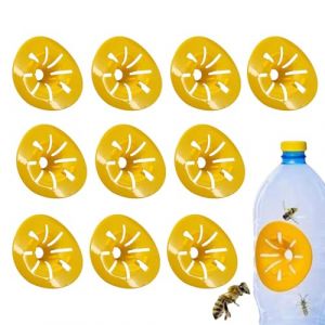 Youngwier Lot de 10 Piege Piege Frelon Asiatique, Pi&egrave;ge &Agrave; Frelon Asiatique, Pi&egrave;ge De Gu&ecirc;pe Catcher D'abeilles Pi&egrave;ge &Agrave; Insectes en Plastique Pi&egrave;ge &Agrave; Gu&ecirc;pe Catcher Pi&egrave;ge &Agrave; Gu&ecirc;pe Abeille Pi&egrave;ges (Currentiz, neuf)