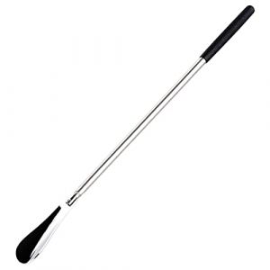 DUDOK Chausse-pied pour homme | Chausse-pied télescopique durable en acier inoxydable avec manche long, chausse-pied compact et portable pour personnes âgées, hommes, femmes enceintes et enfants (lonyezc, neuf)