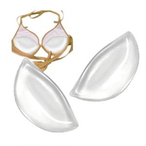 FAINCA Soutien-Gorge Push-Up Faux Sein Silicone, Soutien Gorge Push Up, Coussinet Soutien Gorgetransparent Et Invisible, de Push Up Faux Sein pour Maillot De Bain Bikini Coussinets (JIAYUN EU, neuf)