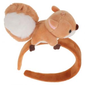Uonlytech Serrage-T&ecirc;te &Eacute;cureuil en Peluche Marron Doux Taille Unique Ajustable Bandeau Cosplay et Accessoire de D&eacute;guisement pour F&ecirc;tes Anniversaires Carnavals et Soir&eacute;es &agrave; Th&egrave;me (Vivinacy, neuf)