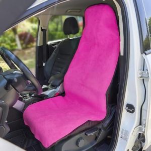 LUCYLEXIXI Housse de siège de voiture imperméable, parfaite pour siège de voiture, camion, SUV, idéale pour l'entraînement post-gym, la course, la natation, la plage et la randonnée (rose) (LUCYLEXI, neuf)