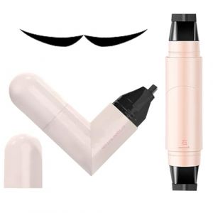 Pochoir à Aileron de Maquillage - Stylo Ailé Maquillage avec 2 - Gabarit Cosmétique, Gel Crémeux à Séchage Rapide pour Cadeau (xiangyuanxianzhixingqixiufuwuyouxiangongsi, neuf)