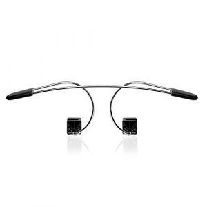 Cintre de Voiture R&eacute;glable avec Tiges D'appui-t&ecirc;te, Porte-V&ecirc;tements en Acier Inoxydable, Garde les V&ecirc;tements Propres, Installation Facile, Gain de Place (Noir) (Yeesdvo-EU, neuf)