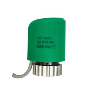 YINZHD Actionneur Thermique électrique 230 V NO NC M28 x 1,5, normalement Ouvert et fermé, for collecteur, Thermostat de Chauffage par Le Sol, vanne d'adiateur(230V NC M28) (deyinhome, neuf)