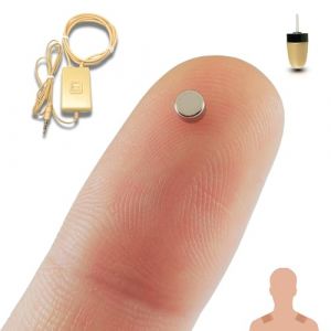 PingaOculto Oreillette Espion Ecouteur Mini Invisible Examen Nano Caché Telephone Microphone Bandes Adhésives - Casque sans Fil Discrete Ecoute Distance (Oreillette Espion Nano V3 + Vip Pro SuperMini) (PingaOculto, neuf)