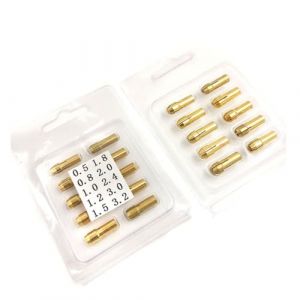 Kisangel Lot de 20 Pinces en Laiton pour Outil Rotatif Auto-serrantes 4,2 Mm, Mandrins Multifonctions pour Perceuse &Eacute;lectrique et Mini Meuleuse, Accessoires Bricolage et Meulage &Eacute;lectrique (Banquetan, neuf)