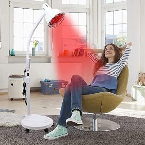 Btstil Lampe infrarouge - Rotation &agrave; 360&deg; - Lampe chauffante infrarouge avec support - 275 W - Pour le traitement du rhume et la relaxation musculaire (integrateds, neuf)