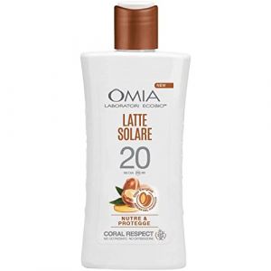 Omia Latte Solare Nutre e Protegge con Argan SPF 20, 200 ml (Branding Cosmetica, neuf)
