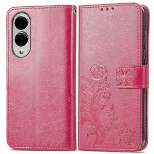 RankOne Coque en Cuir pour Samsung Galaxy S25 Edge (6.7" inches), &Eacute;tui Portefeuille avec 3 Emplacements pour Cartes 1 Poche &agrave; Monnaie - Rouge (Rankone, neuf)