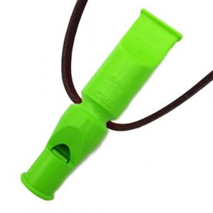 ACME Sifflet double ton pour chien No. 640/641 - Double sifflet professionnel avec 2 sons et bracelet en cuir gratuit - Fr&eacute;quence standardis&eacute;e (No. 640/dg Green) (ROMNEYS, neuf)