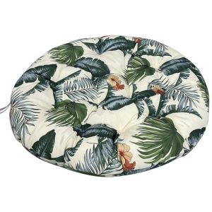 Coussin pour Fauteuil Papasan - Rond diam&egrave;tre 40/50/60/80/100/120 cm &eacute;paisseur 8-10 cm Coussin de Si&egrave;ge Imperm&eacute;able, ext&eacute;rieur/int&eacute;rieur - Coussin de Sol pour Meubles de Jardin(Color 16,50x50cm) (AMZGRZ, neuf)
