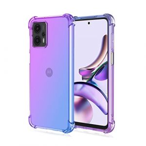 HONLEN Coque pour Motorola Moto g13 / Moto g23 &Eacute;tui, (6.5" inches) Transparente D&eacute;grad&eacute;e TPU Silicone Quatre Coins Renfort d'angle Case (HONLEN, neuf)