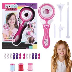 Machine &Agrave; Tresser Les Cheveux &ndash; Appareil De Coiffure, Jouet De Salon De Beaut&eacute;, Machine &Agrave; Tresser Les Cheveux, Outil De D&eacute;coration De Coiffure, Kit De Coifure Pour Filles De 5 &Agrave; 15 Ans, (dalanl, neuf)