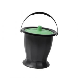 Harilla Poud d'urinoir d'urinoir, pot de chambre avec couvercle, pot d'urinoir au lit, crachage de seau d'urinoir, seau de chambre pour femmes hommes enfants, Vert (Harilla, neuf)