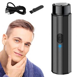 rasoir &eacute;lectrique portable,Rasoir &eacute;lectrique lavable pour hommes | Rasoir portable rechargeable, rasoir pour barbe courte et dure pour homme Maodom (courti, neuf)