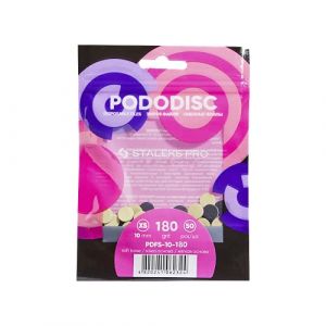 STALEKS PRO PODODISC PDF-10-180 Lot de 50 autocollants pour pédocure (ADNAILS, neuf)