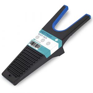 HEFTMAN Tire Botte - Boot Jack en Plastique Robuste pour Bottes en Caoutchouc, Chaussures - Enleve Botte (Noir/Bleu) (JOVELA FR, neuf)