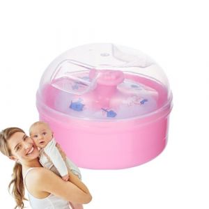 Duvet pour saupoudrage, doudoune pour enfant, applicateur de duvet pour épousseter doudoune cosmétique pour le corps avec poignée de poudre en vrac (savetian, neuf)