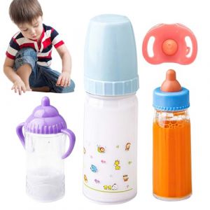Biberon Magique | Biberons Jouets Pour s | Set De Soin Magique &Agrave; Disparition | Biberon R&eacute;aliste Lait Jus Avec Accessoires | Pour Fille Enfant No&euml;l Anniversaire Cr&egrave;che &Eacute;cole Jeu Maison (zhenzhong0619, neuf)