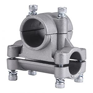 OUKENS Poignée de Support de poignée de débroussailleuse, 26/28mm Guidon de Débroussailleuse Support de poignée de Strimmer, Guidonpour debroussailleuse pour Fixation de la Tondeuse à Gazon(26mm) (Zearte, neuf)