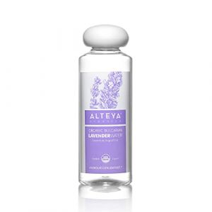 Alteya Organic eau de lavande 250ml - Certifiée 100% organique USDA, Pure bio naturelle, Eau de fleurs distillée à la vapeur à partir de fleurs fraiches de Lavandula Angustifolia cueillies à la main, Vendue directement par le producteur et le distillateur