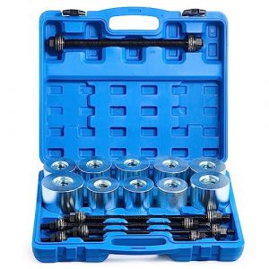 Orion Motor Tech 27 PCS Extracteur de Roulements de Roue Arrache Roulement pour Véhicules à Moteur LCV HGV, Kit de Montage et Démontage de Roulements de Roulement Universel 5 Broches de Traction (LAOLAOPI, neuf)