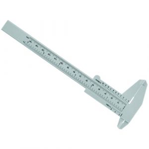 JOINPAYA R&egrave;gle Mesure Sourcils Plastique Compas &agrave; Sourcils Portable R&egrave;gle Coulissante Usage Professionnel et Domestique (Leasndao, neuf)