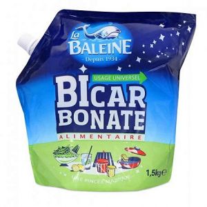 LA BALEINE - Doypack Bicarbonate 1.5Kg - Lot De 2 - meilleure offre (Les Trois Mousquetaires, neuf)