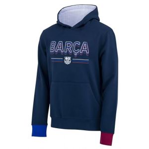 Sweat Capuche Bar&ccedil;a Enfant gar&ccedil;on - Collection Officielle FC Barcelone - 12 Ans (MISTERLOWCOST, neuf)