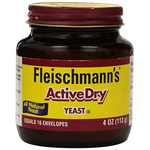 Fleischmann's Yeast, ActiveDry 4 oz Jar (Treatspree, neuf)