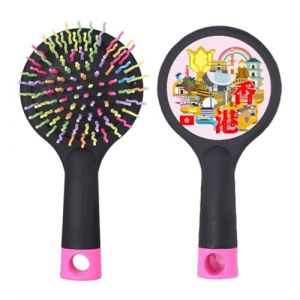 Cultural Entertainment Landmark Brosse à cheveux démêlante avec base coussin Motif drapeau (dexbo, neuf)