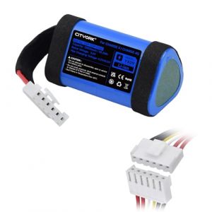 CITYORK Batterie de rechange Li-ion 3,6 V 12000 mAh pour JBL Charge 5/Charge 4Q GSP-1S3P-CH40, GSP-1S3P-CH4A (non compatible avec Charge 4) (CITYORKbatteryuk, neuf)