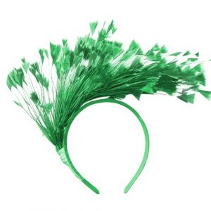 Bandeau Plumes, Bandeau à Plumes Années 1920 Fascinateur Plumes pour Femmes Flapper Bandeau 1920s Serre-tête Vintage Bandeau Plume Année 20 Accessoires Cheveux pour Cocktail Mariage Fête (Haptre, neuf)