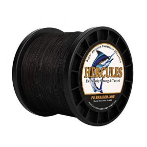 HERCULES Super Cast 100-2000m 109-2187 Yards 6-100lbs Test Ligne de p&ecirc;che tress&eacute;e pour Eau sal&eacute;e PE Tresse Lignes de Poisson Superline 4 brins (Chase Goals Europe, neuf)