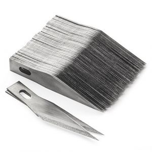 100 Lames de rechange scalpel - de Washati&reg; - pour les poign&eacute;es de scalpel et le couteau de pr&eacute;cision (LANCHIHOLDER, neuf)