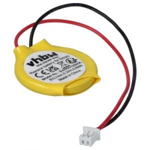 vhbw Pile BIOS Compatible avec Dell Precision M6600, M4600 pc, Ordinateur (200mAh, 3V, Li-ION) (ElectroPapa, neuf)