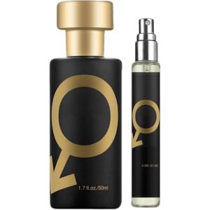 Parfum Pheromone Pour Homme,2025 New Parfume aux Phéromones pour Homme,Parfums Phéromones,Texture Luxueuse et Améliorée,Eau de toilette Parfume Men,Men Parfum Phéromone pour Attire Femmes (2PC-C) (9suYzi, neuf)